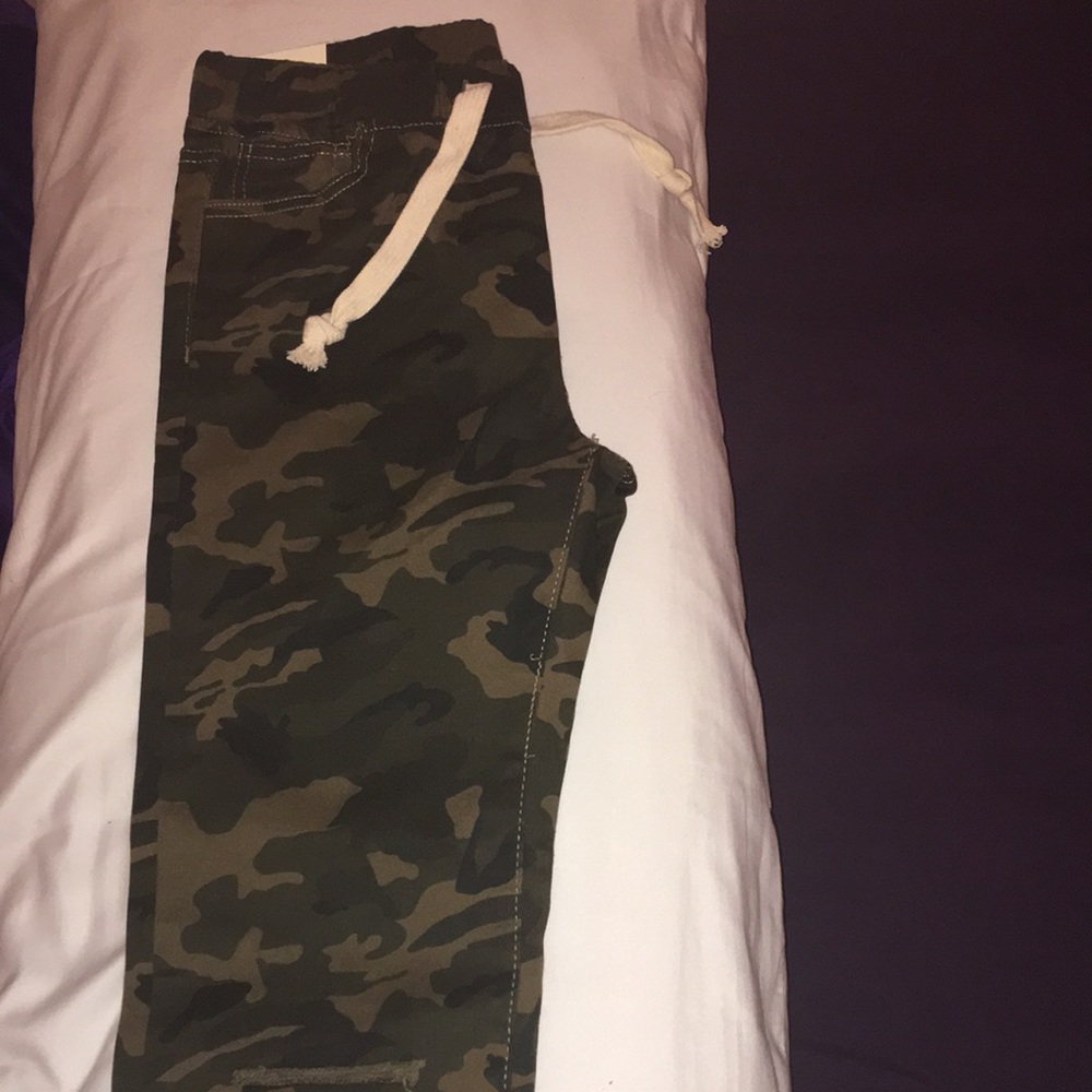 Camo joggers